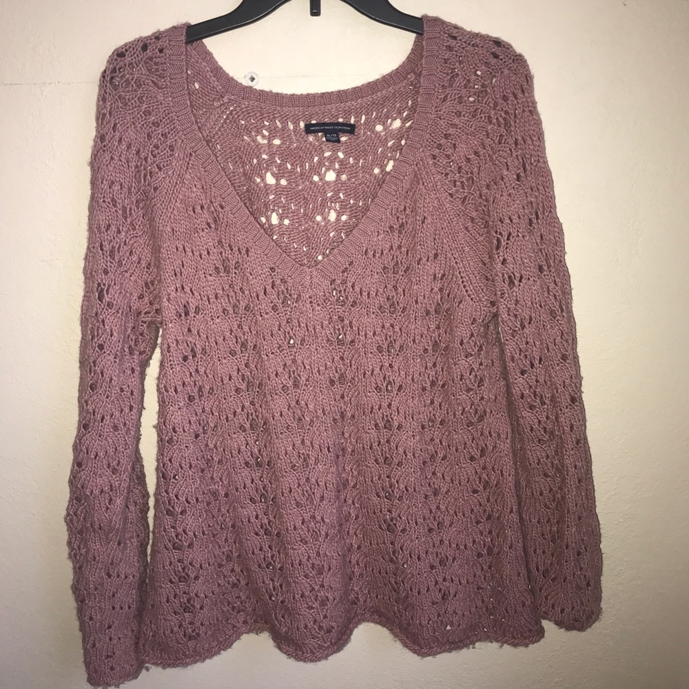 American Eagle Outfitters V-Neck Sweater